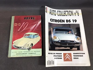 Vecchio Istruzioni Guida Tecnica E Pratica Citroen DS19 + Revisione Automobile - Picture 1 of 13