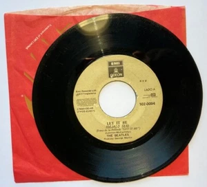 The Beatles, Let It Be / You Know My Name, vinyl 45 (Ecuador, Odeon, 1977) - Bild 1 von 4