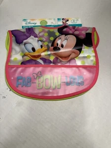 Pack de 2 baberos bebé niño resistente al agua minnie mouse disney - Imagen 1 de 6