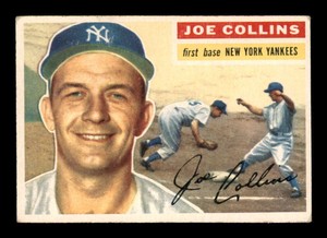 1956 Topps White Back #21 Joe Collins DP VGEX X2863266