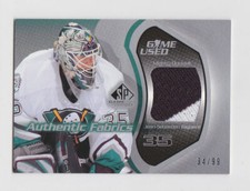 2003-04 SP Game Used Authentic Fabrics 2 CLR 34/99 Jean-Sebastien Giguere 