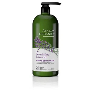 Avalon Organics Hand & Body Lotion, Nourishing Lavender, 32 Oz - Picture 1 of 7