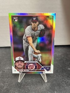 2023 Topps Update Series JAKE IRVIN RC Rainbow Foil Parallel ROOKIE CARD #US224