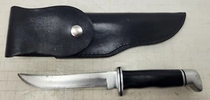 Buck 121 Fisherman 3 Liner Fixed Blade Hunting Fillet Knife 72-86 Vintage - Picture 1 of 10