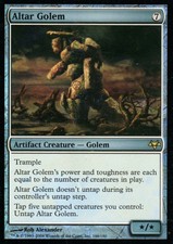 Altar Golem Foil | NM | Eventide | Magic MTG
