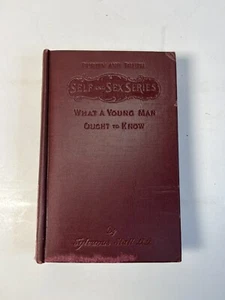 What A Young Man Ought To Know by Sylvanus Stall 1904 Edition HC Illustrated - Imagen 1 de 24