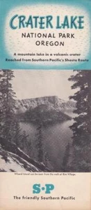 1940s-50s Southern Pacific Railroad "Crater Lake", Oregon brochure - Picture 1 of 1