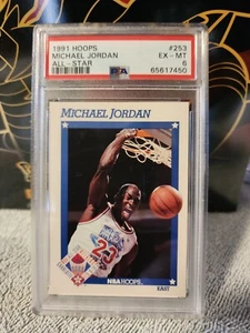 Aros 253 1991 Michael Jordan All-Star. PSA 6 EX-MT - Imagen 1 de 3