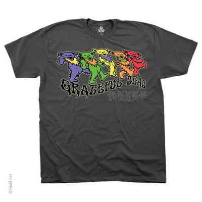 Grateful Dead танцы TRIPPY медведи футболка M-L-XL-XXL Lesh, Garcia, Wier, Hart - Изображение 1 из 3