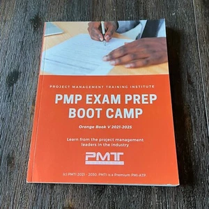 PMP Exam Prep Boot Camp Orange Book V 2021-2025 Project Management Training - Bild 1 von 2