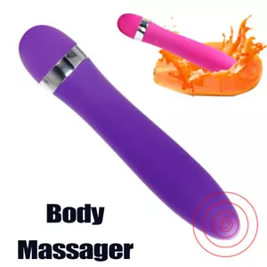 Frauen Mini Leistungsstark Kugelform Multi Speed Vibrator Hals-Körper-Massage-Persönlich - Bild 1 von 8