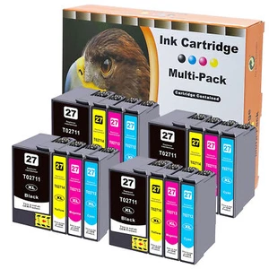 D&C Druckerpatronen für Epson WorkForce WF 3600 Serie, 3620, 3620, 3640 - Bild 1 von 35