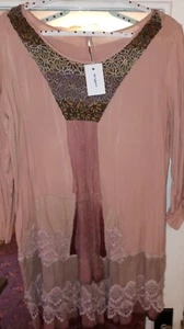 Damen Boho Chic Upcycling Top - Bild 1 von 6