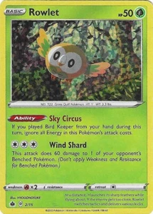 Pokemon Card - McDonald's 2022 - 2/15 - Holo - Rowlet - Bild 1 von 1