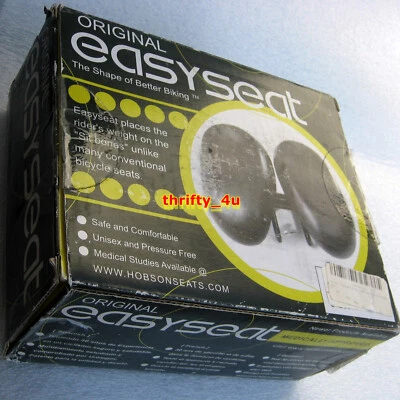 Asiento de bicicleta Hobson Easyseat original ergonómico doble almohadilla accesorio de bicicleta CAJA ABIERTA Foto 1 de 4