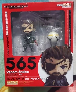Metal Gear Solid Venom Snake Sneaking Suit 565 Figura Nendoroid Buena Sonrisa *LEER - Imagen 1 de 9