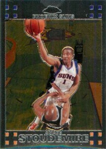 AMARE STOUDEMIRE 2007-08 Topps Chrome BASE #1 Suns