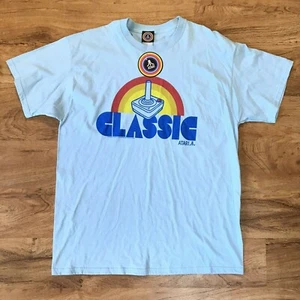 Atari Classic Joystick Mens Blue Short Sleeve T Shirt Size XL - Picture 1 of 6