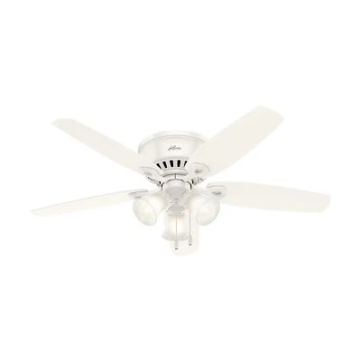 Hunter Fan Company Indoor 53326 52" Builder Low Profile Ceiling Fan with Ligh... - Image 1 of 4