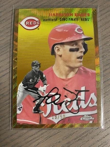 2023 Topps Chrome Platinum Anniversary Harrison Bader Gold Wave /50 #335 - Picture 1 of 1