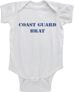 Coast Guard Brat Infant Bodysuit - Picture 1 of 5