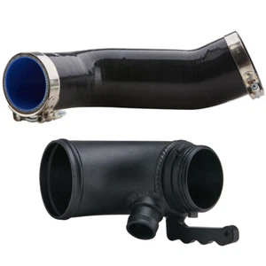 Turbo Inlet Elbow + Silicone Air Intake Hose For VW MK7 Golf GTI R S3 A3 EA888 - Picture 1 of 10