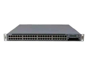 Juniper Switch EX4300-48T 48Ports 1000Mbits 2x 350W AFO PSU Managed Rack Ears - Afbeelding 1 van 5