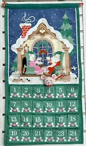 Vintage 1987 Avon Countdown to Christmas Advent Calendar with Original Mouse - Picture 1 of 5