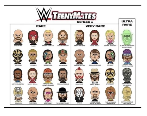 WWE TeenyMates Series 1 - You Pick (Buy 2 Get 1 Free) Cover