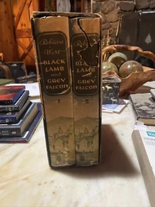 Black Lamb and Grey Falcon Vol 1 & 2 by Rebecca West 1941 Hardcover - Picture 1 of 10