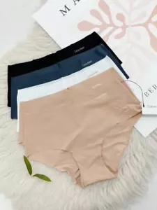 Calvin Klein Women's Invisibles 5 Pack Seamless Hipster Multi QD3557 981 - Picture 1 of 14