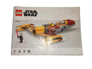 Star Wars Anleitung New Republic E Wing vs Shin Hati's Lego - Bild 1 von 6