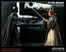 THE CIRCLE IS NOW COMPLETE DARTH VADER VS OBI WAN EXCLUSIVE STATUE SIDESHOW #4