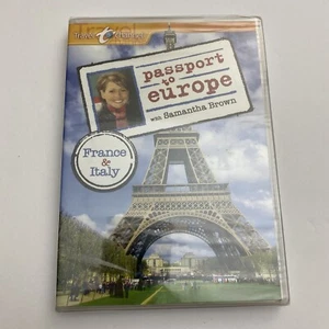 Reisepass nach Europa - Frankreich Italien (DVD, 2007) Samantha Brown NEU versiegelt - Bild 1 von 2