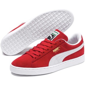 puma red tennis shoes