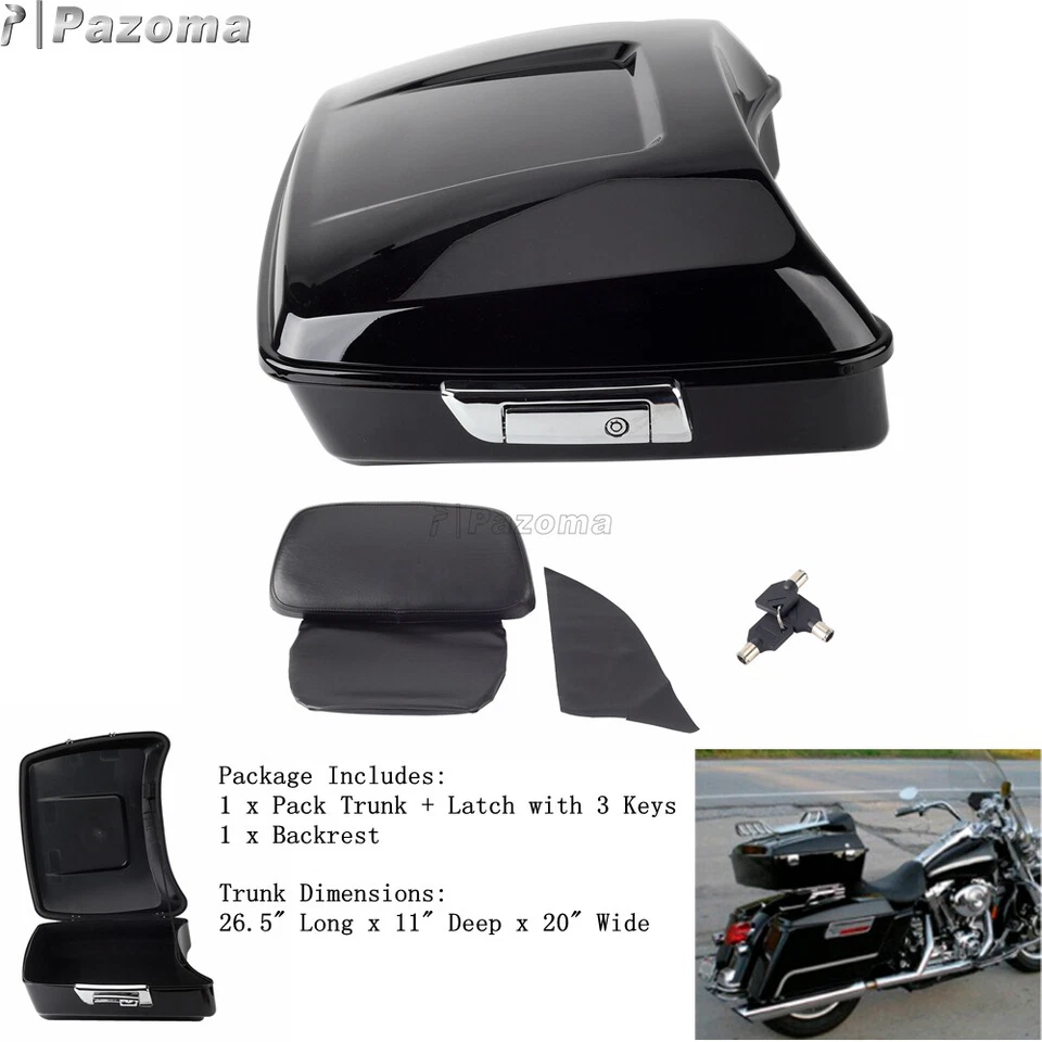 Paquete Tour + Respaldo para Harley Touring Road Glide Special FLTRXS 2015-2023 Foto 1 de 4