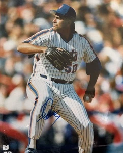 FOTO AUTOMÁTICA AUTOGRAFIADA DE LOS METS SID FERNANDEZ 1986 BONITA - Imagen 1 de 1