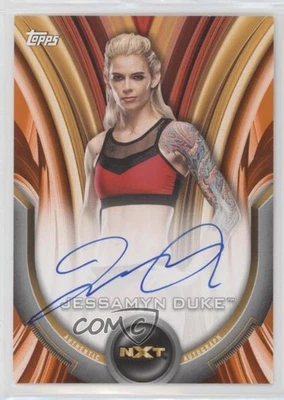 2020 Topps WWE Women's Division Roster Auto Orange /50 Jessamyn Duke #A-JD Auto - Image 1 of 2