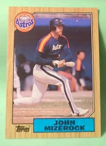 1987 Topps - John Mizerock #408 - Houston Astros - Picture 1 of 2