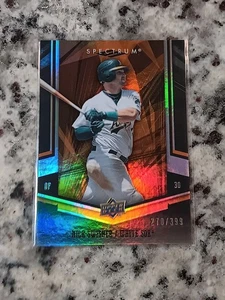2008 Upper Deck Spectrum Orange /399 Nick Swisher #69 - Foto 1 di 2