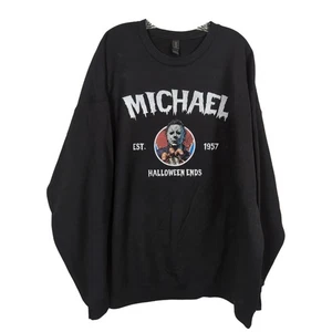 Gildan Hombre’s 3XL Negro Michael Myers Halloween Ends Sudadera Hombre’s 3XL - Imagen 1 de 12