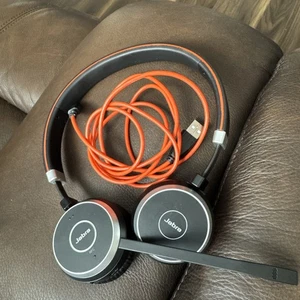 Jabra Evolve 65 Wireless Headset with USB Dongle - Cable - - Black - Afbeelding 1 van 3