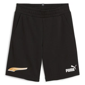 PUMA Essentials Mid 90S Shorts Youth Boys Black Athletic Casual Bottoms 68029601 - Picture 1 of 2