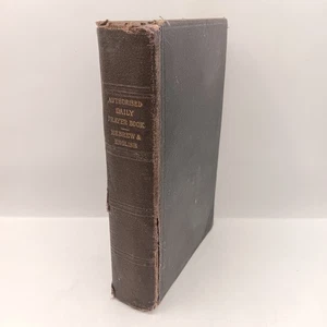 Authorised Daily Prayer Hebrew & English 1929 Vintage Book Eyre & Spottiswoode - Picture 1 of 24