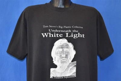 Camiseta DE COLECCIÓN AÑOS 80 BAJO LA LUZ BLANCA TEATRO ESCUELA UNIVERSIDAD TOM SERVO XL Foto 1 de 3