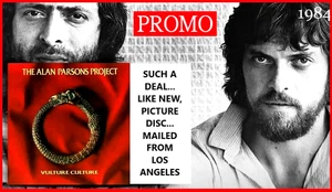 THE ALAN PARSONS PROJECT  VULTURE CULTURE  -  PICTURE DISC  -  PROMO #8263 - Bild 1 von 9