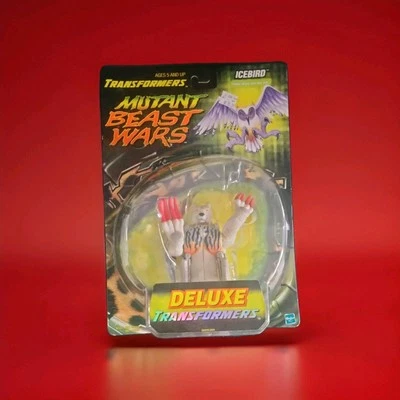 Hasbro 1999 Transformers Mutant Beast Wars Deluxe Icebird MOC Owl Polar bear - Image 1 of 3