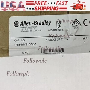 New 1783-BMS10CGA AB Stratix 5700 10 Port Managed Switch Free Ship US Free Tax - Picture 1 of 5
