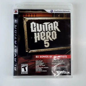 Guitar Hero 5 Sony PlayStation 3 PS3 Videospiel 85 Songs Disc Handbuch Activision - Bild 1 von 5