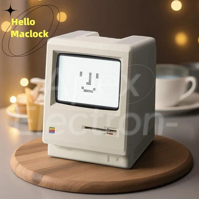 Maclock Macintosh Alarm Clock A Classic Desktop Ornament with A Digital Clock - Image 1 of 4